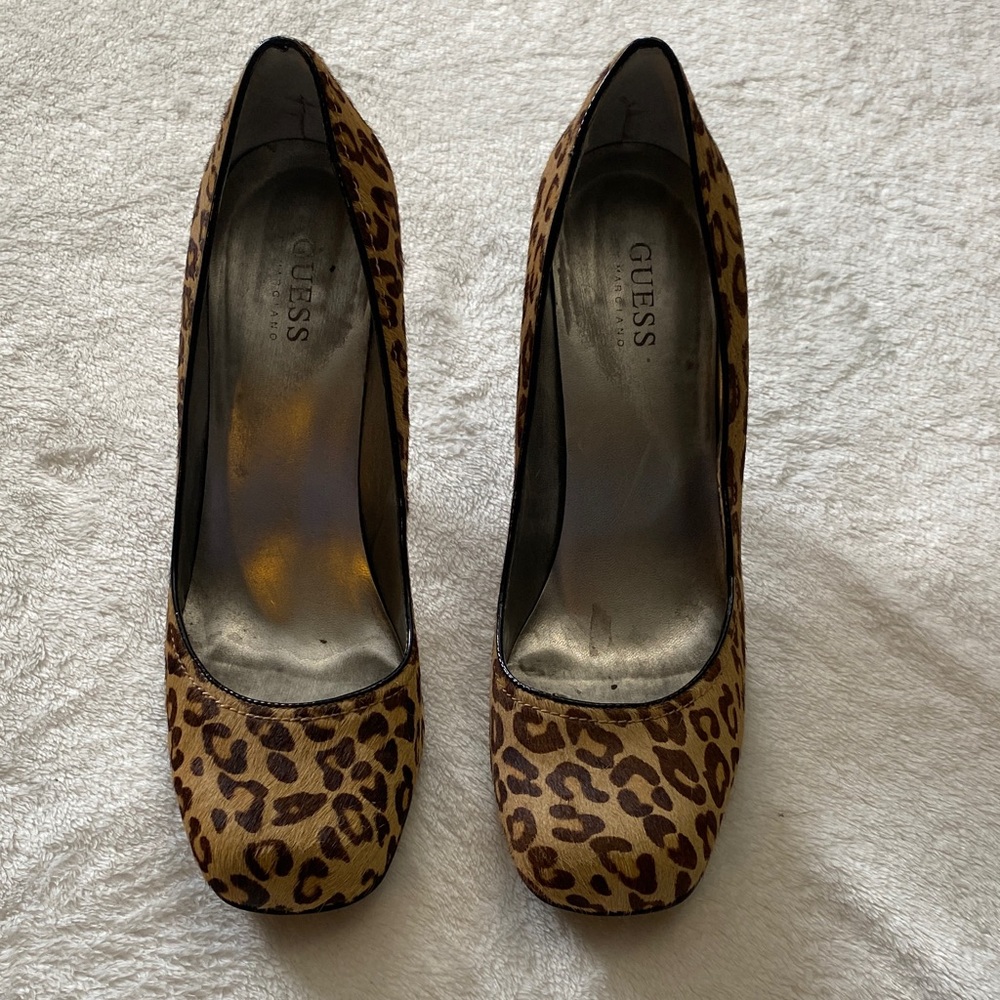 Guess by Marciano Animal Print Heels